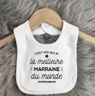 French Godmother's bib