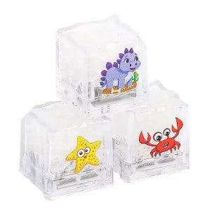 Set of 3 light cubes for the bath