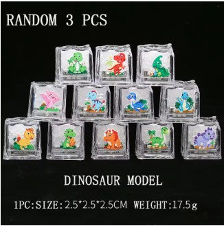 Set of 3 light cubes for the bath
