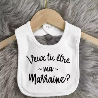 French Godmother's bib