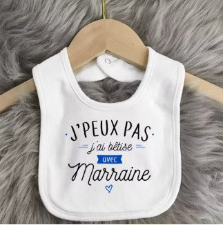 French Godmother's bib