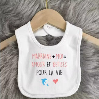French Godmother's bib
