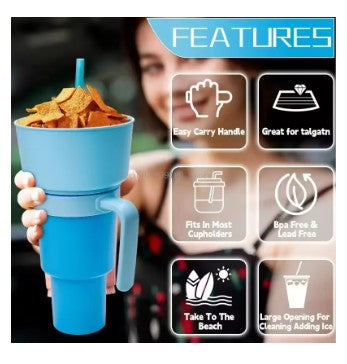 2-in-1 Snack Cup